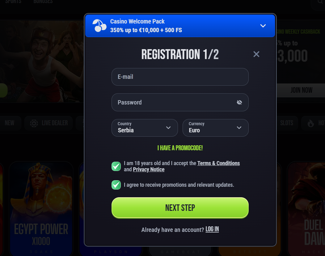 Slim King Casino